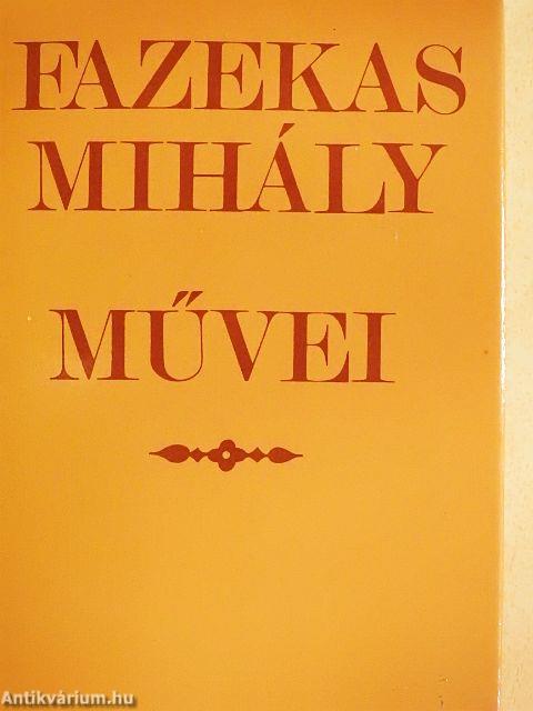 Fazekas Mihály művei