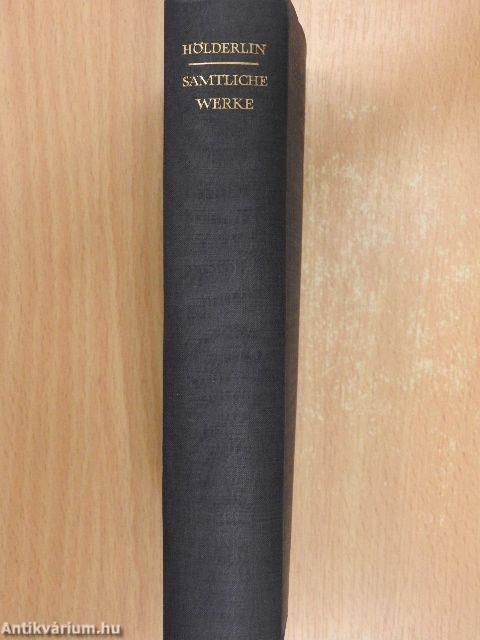 Friedrich Hölderlins Sämtliche Werke