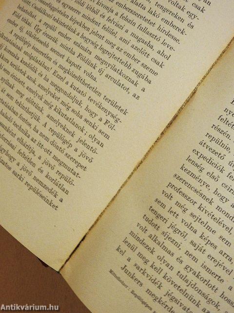 Repülőgépen az Északi sark felé