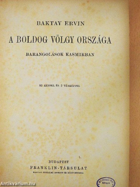 A boldog völgy országa