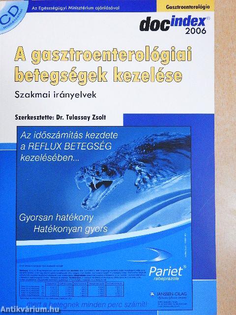 A gasztroenterológiai betegségek kezelése - CD-vel