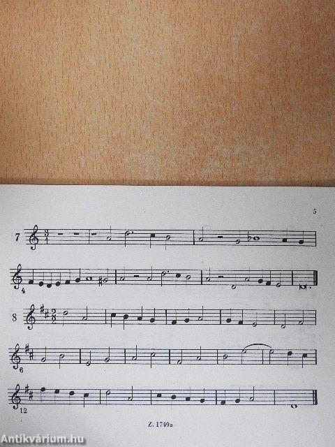 55 kétszólamú énekgyakorlat