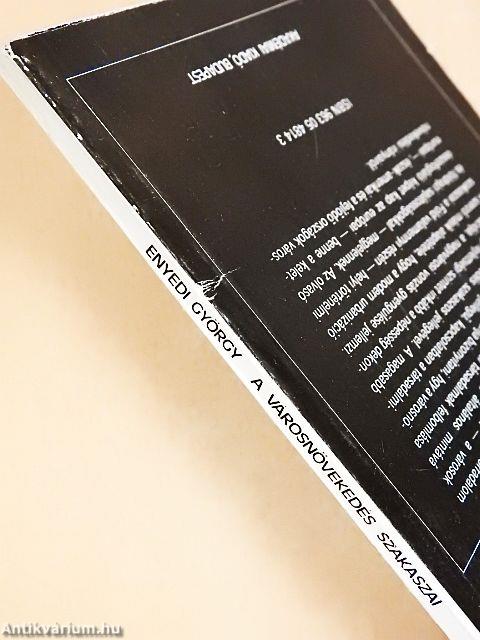 A városnövekedés szakaszai