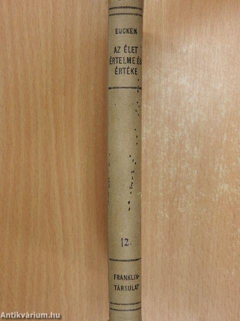 Az élet értelme és értéke