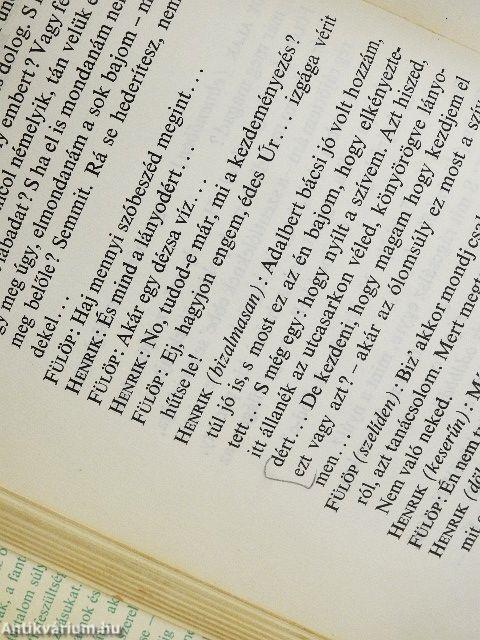 Füst Milán drámái