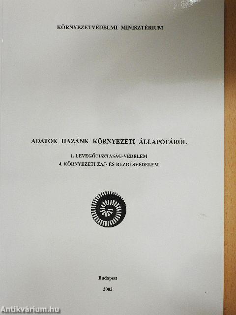 Adatok hazánk környezeti állapotáról