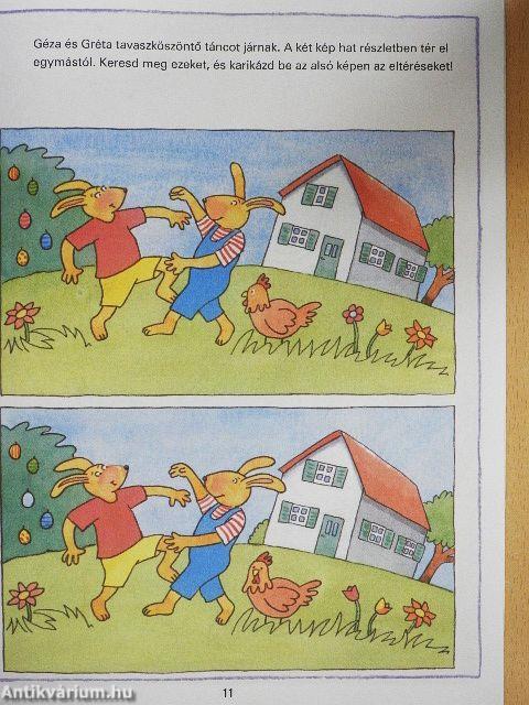 Vidám húsvéti rejtvények