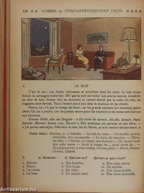 Le francais par la méthode directe I.