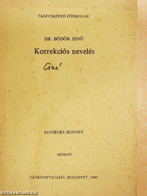 Korrekciós nevelés