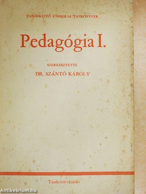 Pedagógia I.