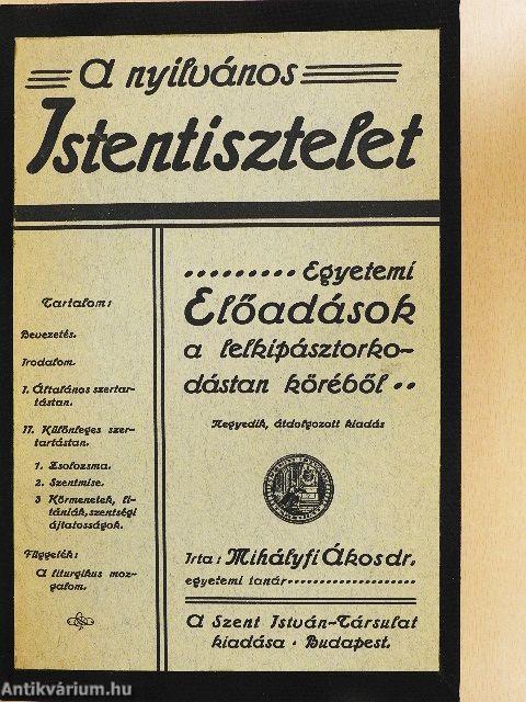 A nyilvános istentisztelet