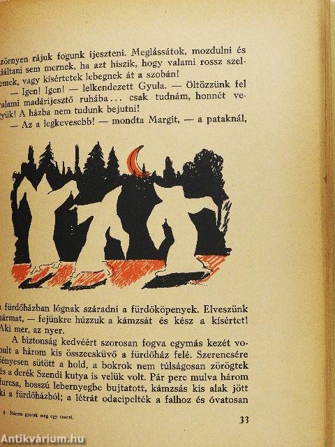 Három gyerek meg egy csacsi