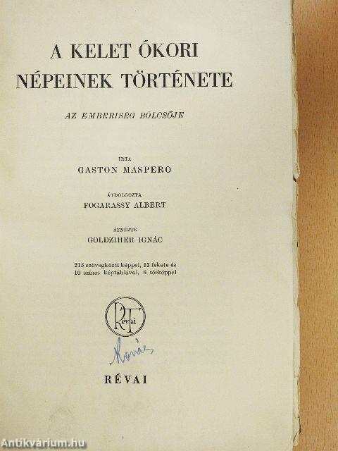 A kelet ókori népeinek története