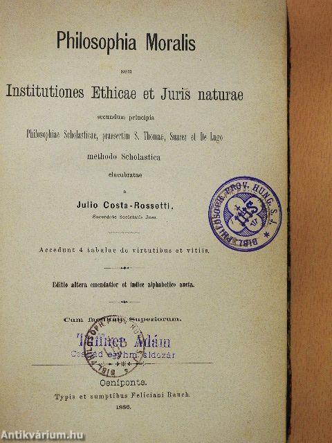 Philosophia Moralis