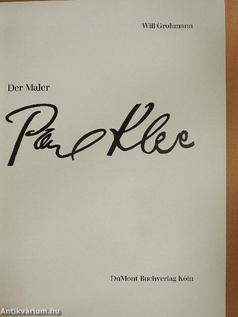 Der Maler Paul Klee