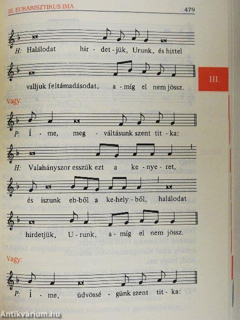 Kis misekönyv - "C" év vasárnapjaira és a főbb ünnepekre