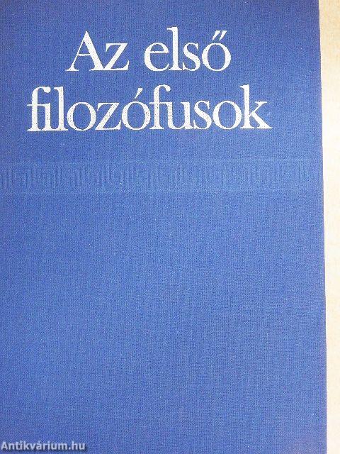 Az első filozófusok