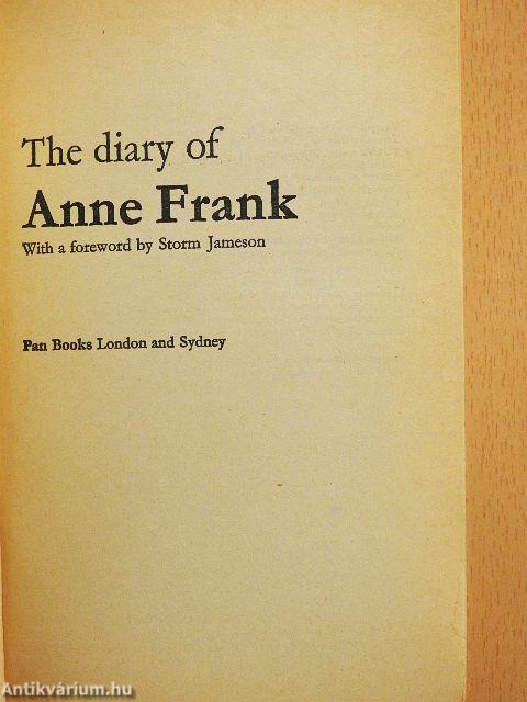 The diary of Anne Frank