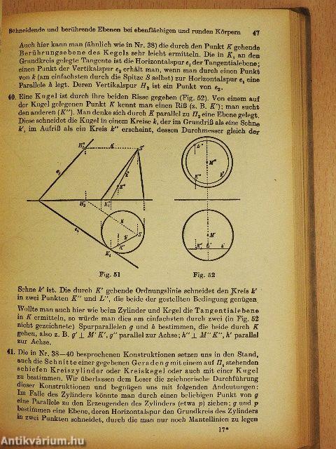 Aufgabensammlung und Leitfaden der Geometrie