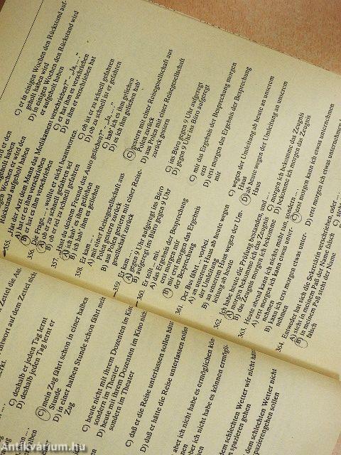 Német tesztgyűjtemény a középfokú és a felsőfokú nyelvvizsgához