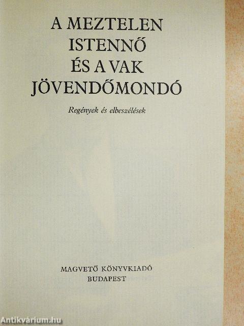 A meztelen istennő és a vak jövendőmondó