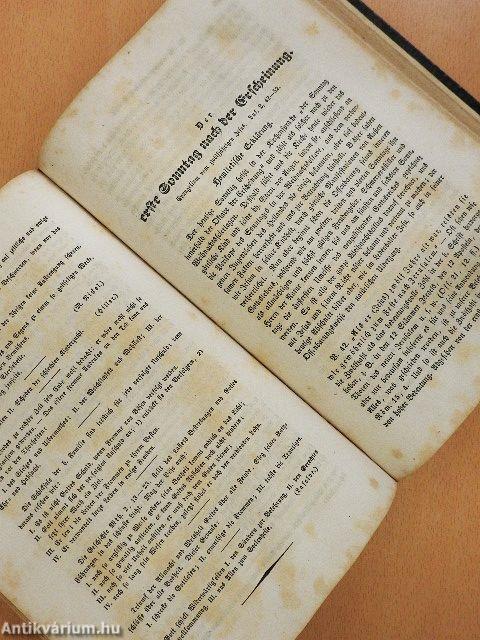 Bibliothek für Prediger I-VIII. (gótbetűs)