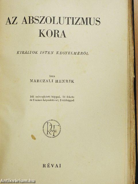 Az abszolutizmus kora