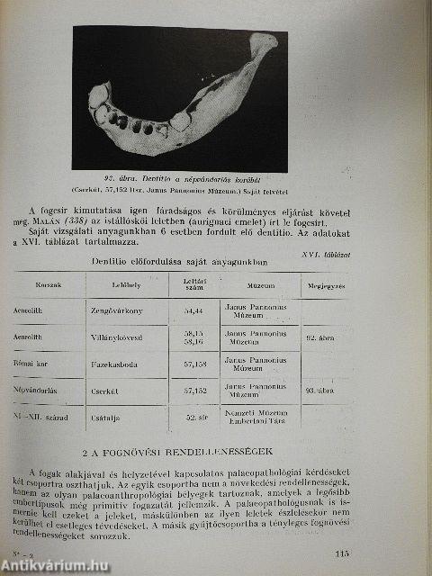 Palaeopathologia II.