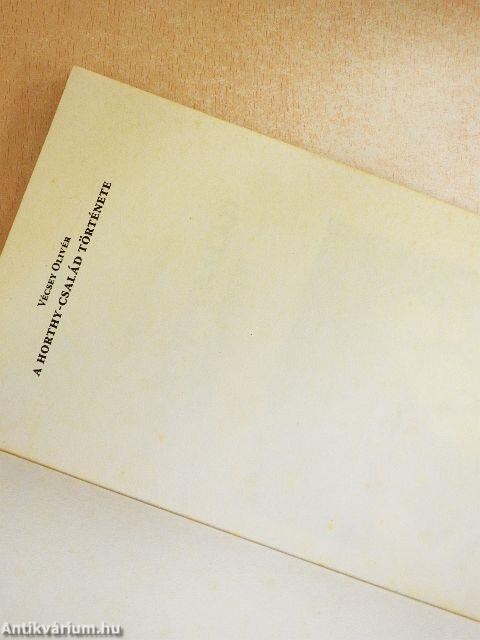 A Horthy-család története