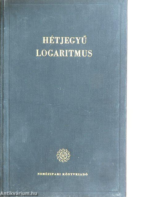 Hétjegyű logaritmus