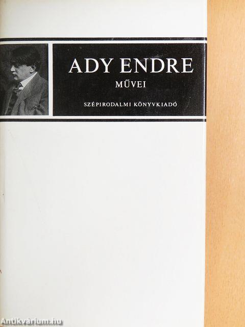 Ady Endre levelei 1-3.