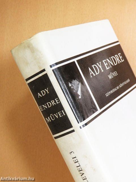 Ady Endre levelei 1-3.