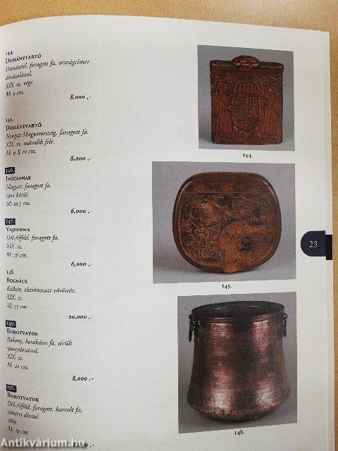 BÁV Rt. 5. Néprajzi aukció