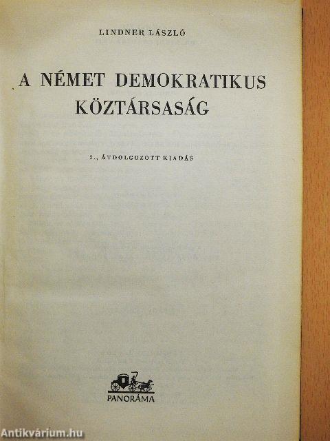 A Német Demokratikus Köztársaság