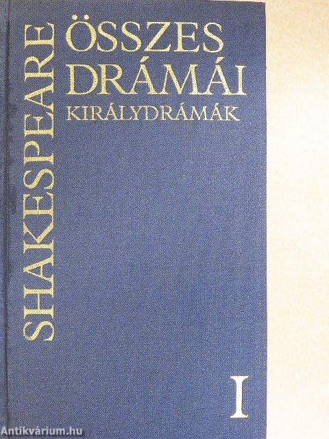 Shakespeare összes drámái I-IV.