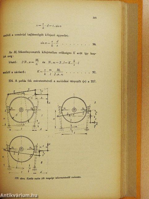 Emelőgépek üzemtana és szerkezettana