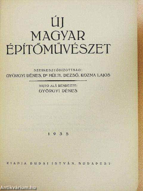 Új magyar építőművészet I.