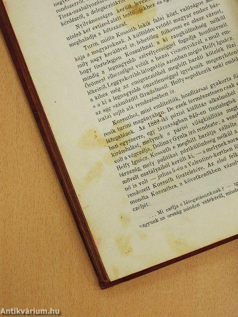 Kossuth Lajos élete és működése