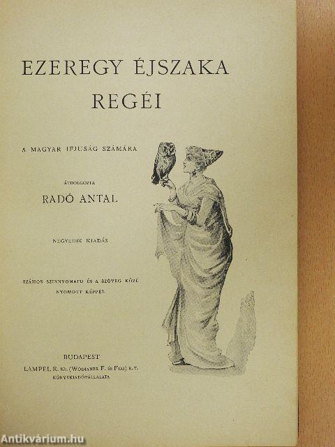 Ezeregy éjszaka regéi