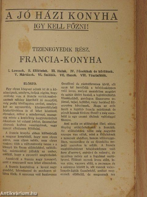 A jó házi konyha XI.