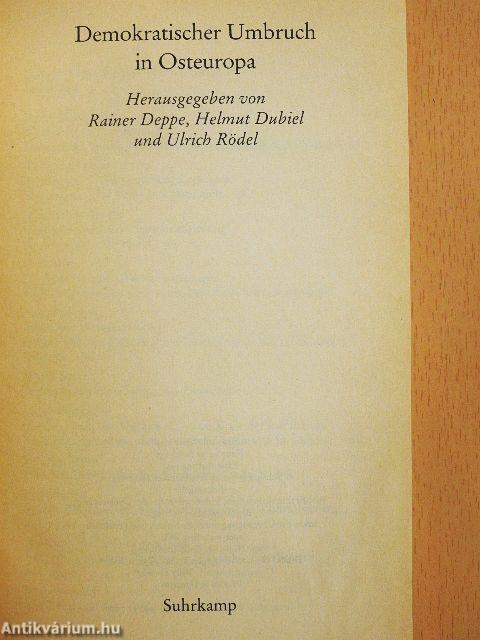 Demokratischer Umbruch in Osteuropa