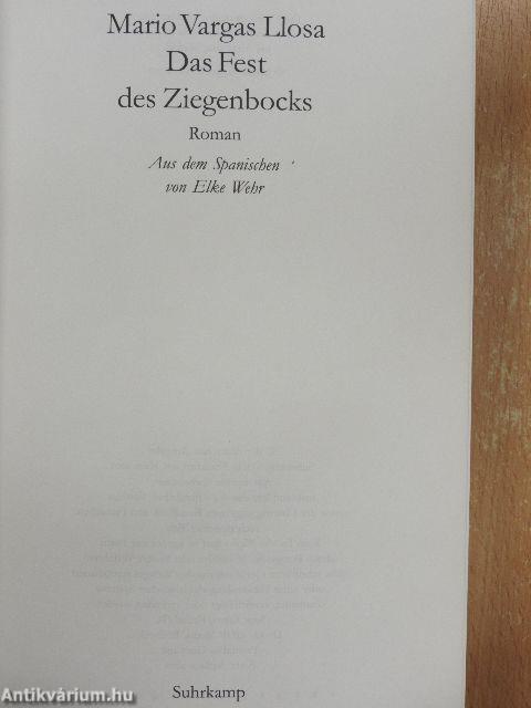 Das Fest des Ziegenbocks