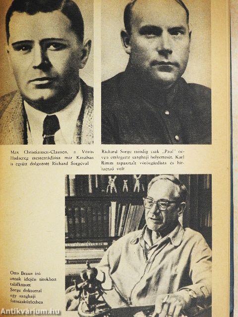 Dr. Sorge jelenti Tokióból