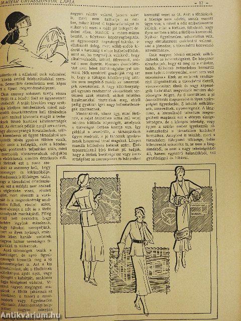 Magyar Uriasszonyok Lapja 1931. január-december (nem teljes évfolyam)