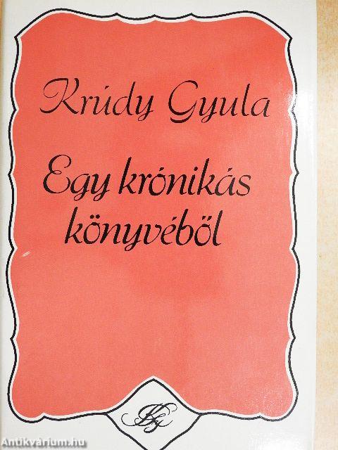 Egy krónikás könyvéből