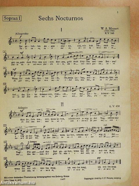 Sechs Nocturnos