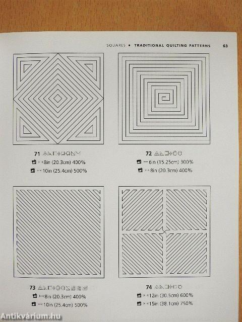 1000 Great Quilting Stitch Patterns