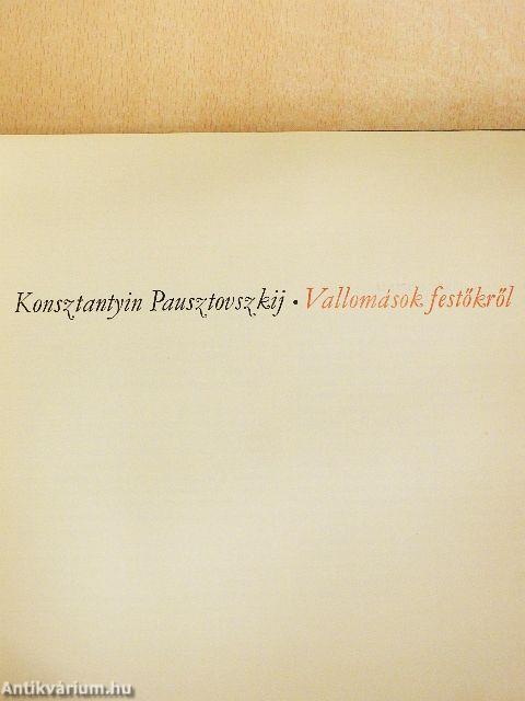 Vallomások festőkről