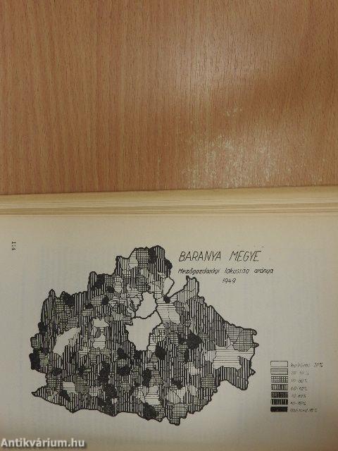 Baranya megye és Pécs város népesedése