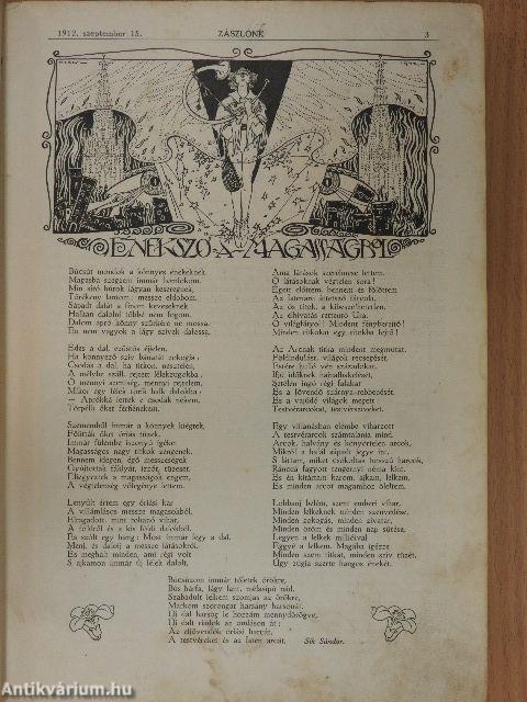 Zászlónk 1912-1913. szeptember-junius